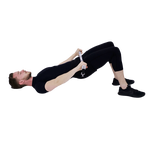 Barbell Lying Glute Bridge