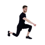 Reverse Lunge w/ Single Arm Row