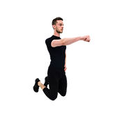 Tall Kneeling Single Arm Chest Press