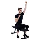 Seated Alternating Overhead Press