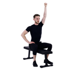 Seated Single Arm Overhead Press